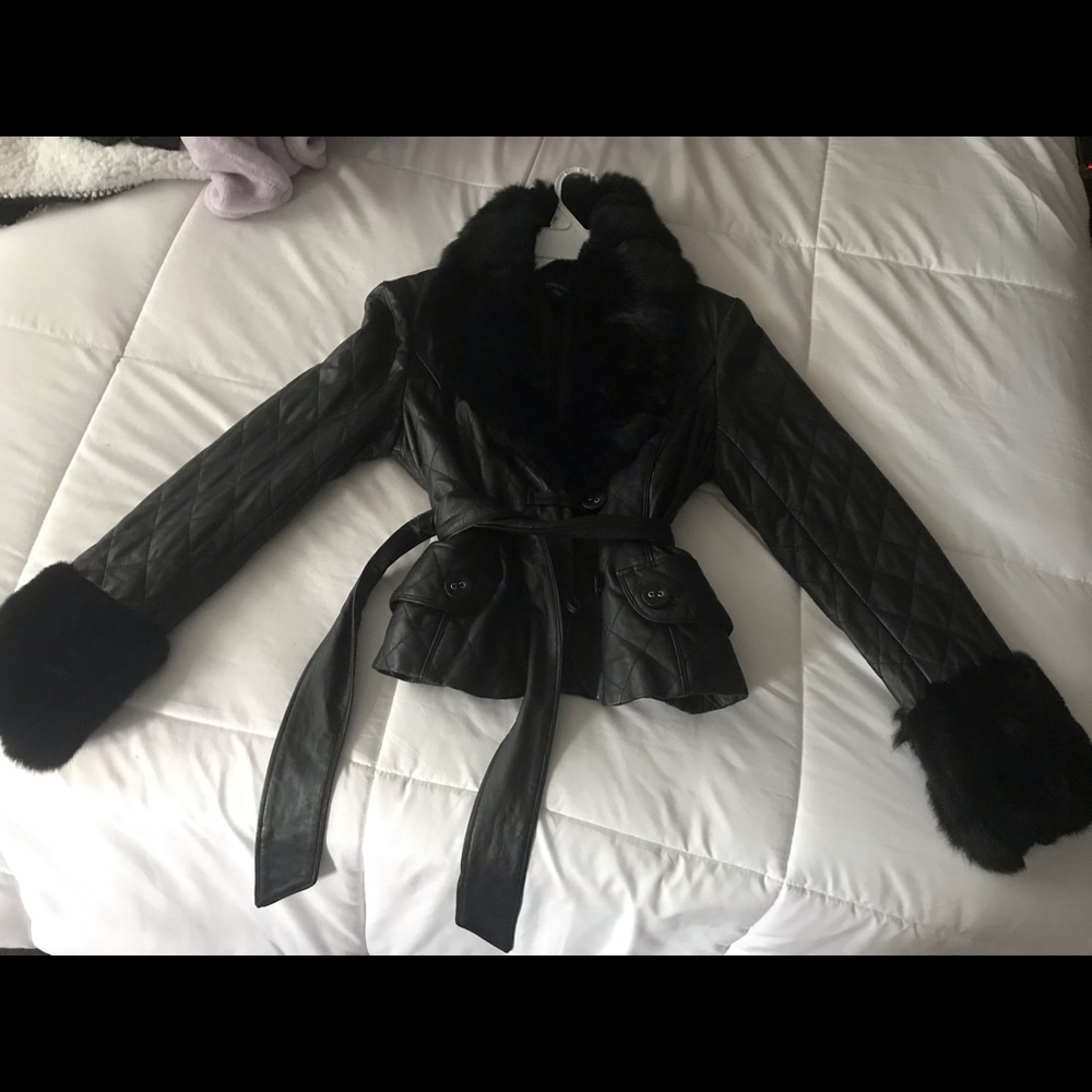 Bebe Black Jacket